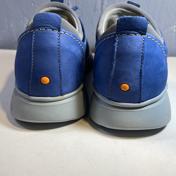 Women’s 9 M Samuel Hubbard Waxed Nubuck Sneakers “Flight” Blue - Picture 5 of 9